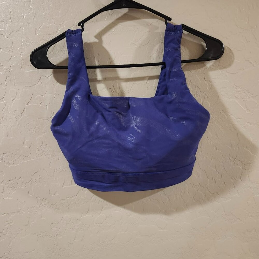 Medium Calia Brand Blue Womens sports bra